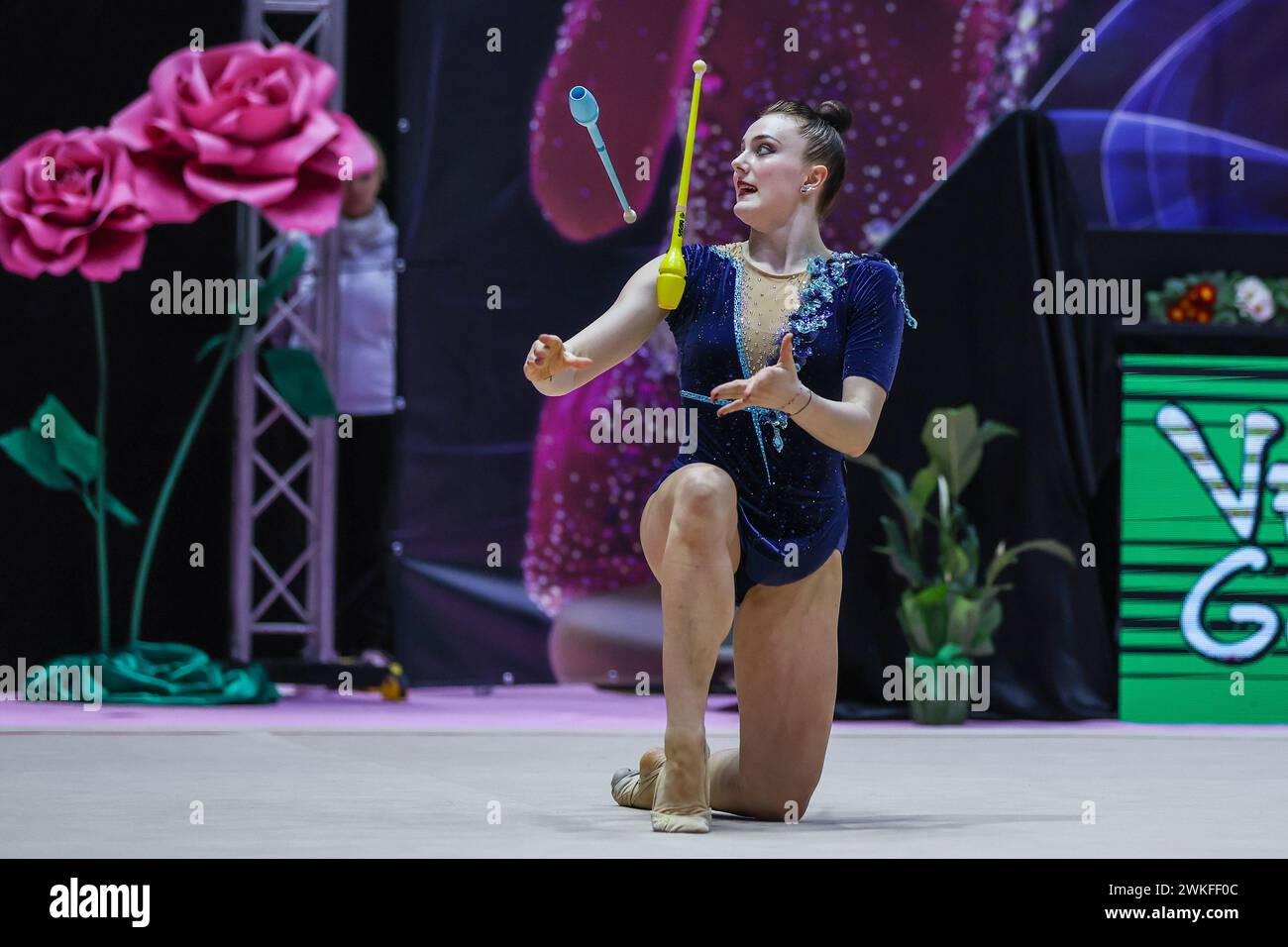 Chieti, Italy. 17th Feb, 2024. Margarita Kolosov of Polisportiva