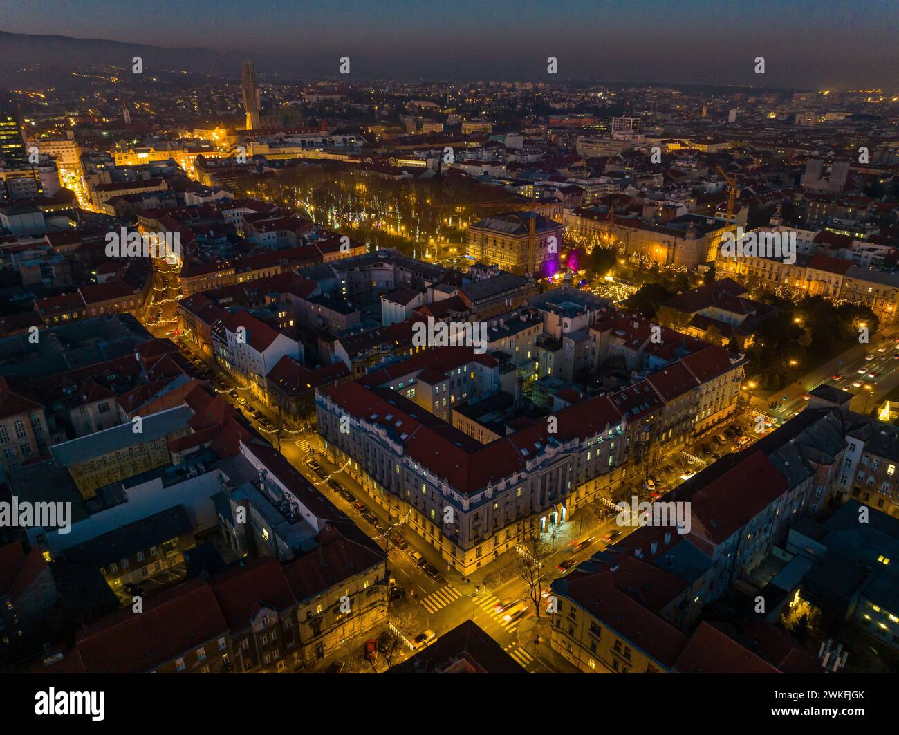 Zagreb; Croatia Stock Photo