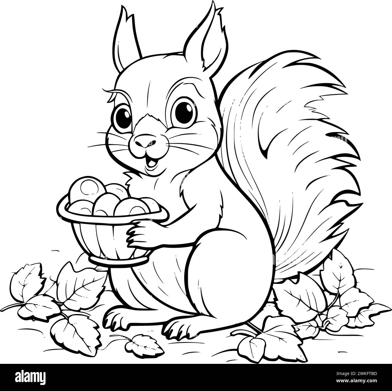 Kids coloring pages drawing stock vector image art alamy