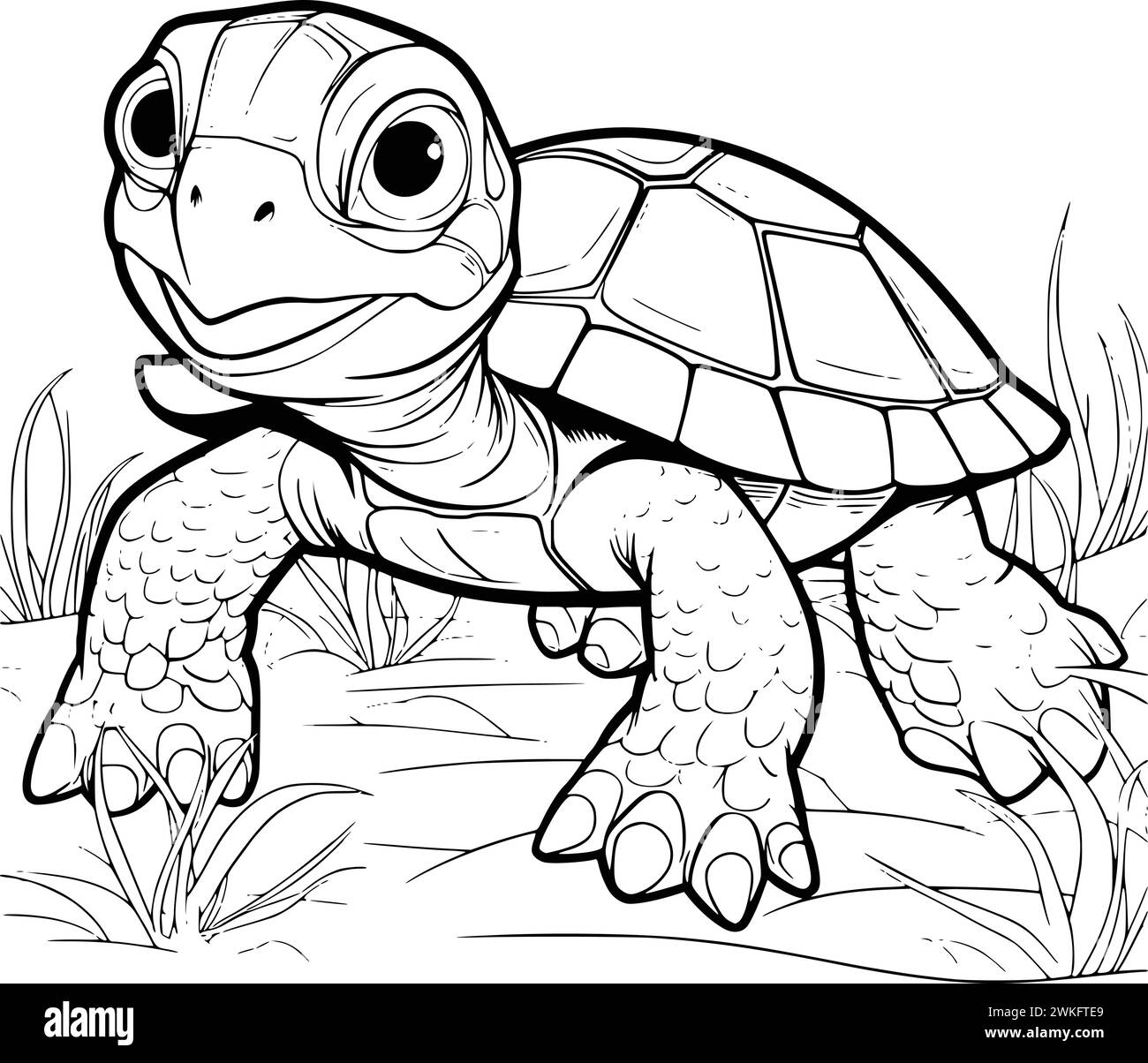 Kids Coloring Pages Drawing Stock Vector
