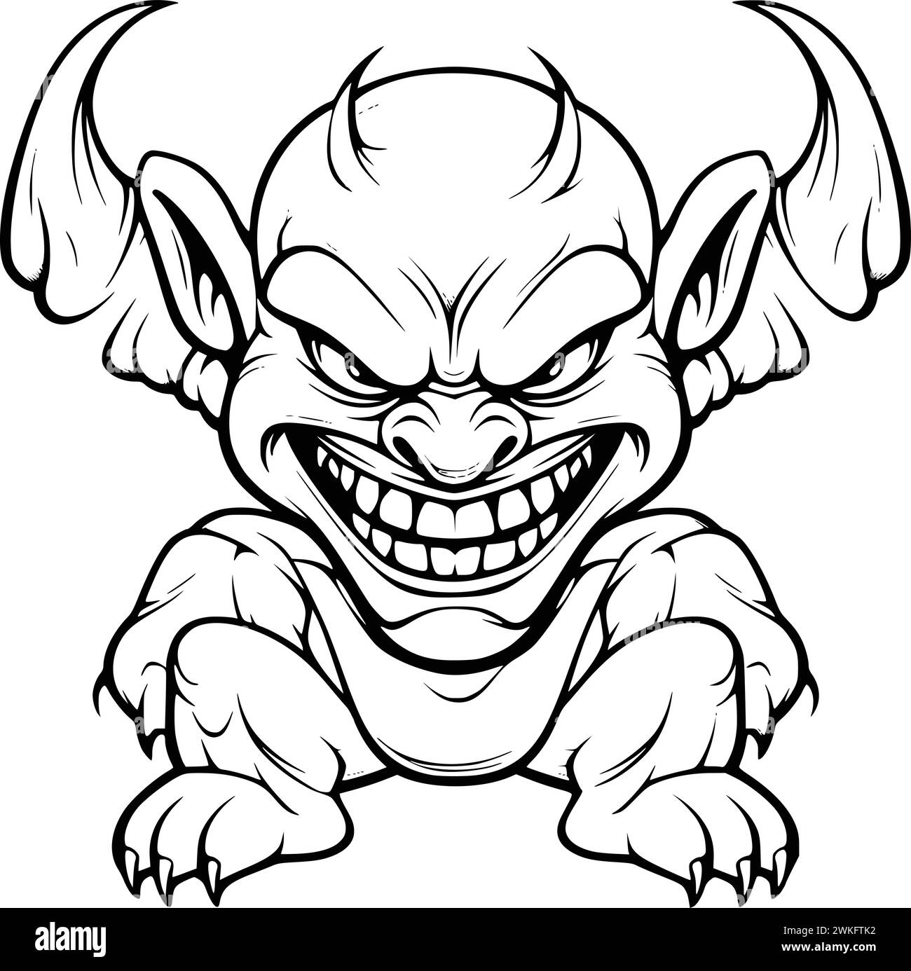 Kids Coloring Pages Drawing Stock Vector Image & Art Alamy