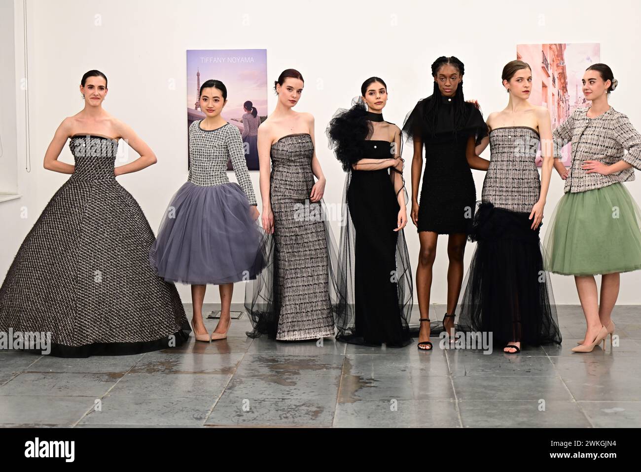 Conduit Street, London, UK. 20th Feb, 2024. Hannah Rice, Wong Kin Lam