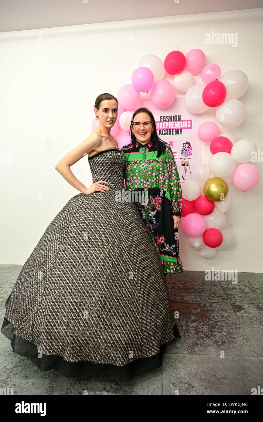 Hannah Rice Axsome Conduit Street, London, UK. 20th Feb, 2024. Hannah Rice and Jane ...
