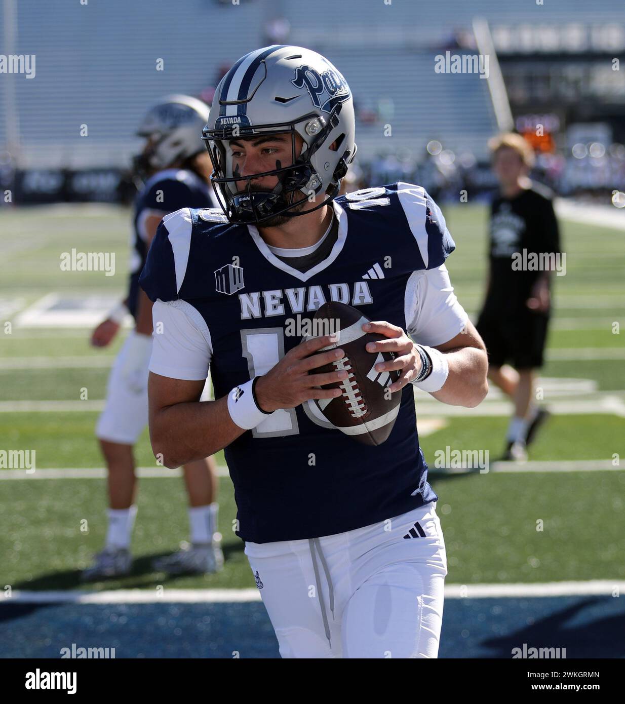 November 4, 2023 - Nevada Wolf Pack quarterback AJ Bianco #10 prior to 