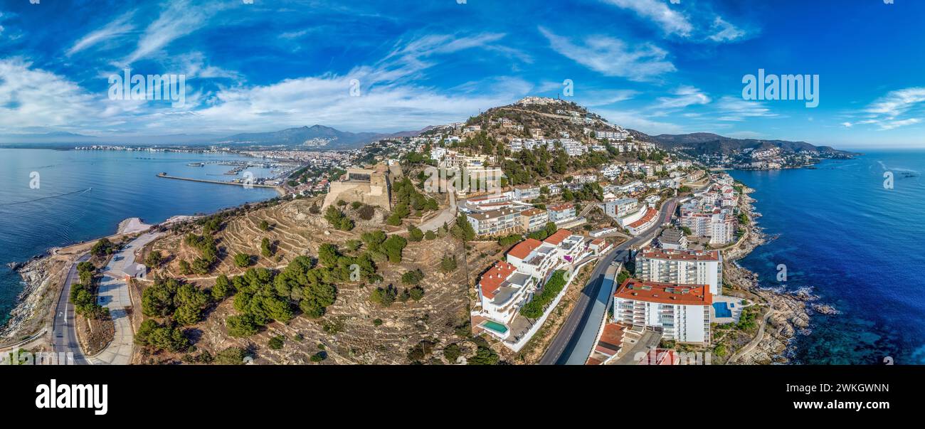 Deep blue sky and water surround Fort Trinity and luxury vacation