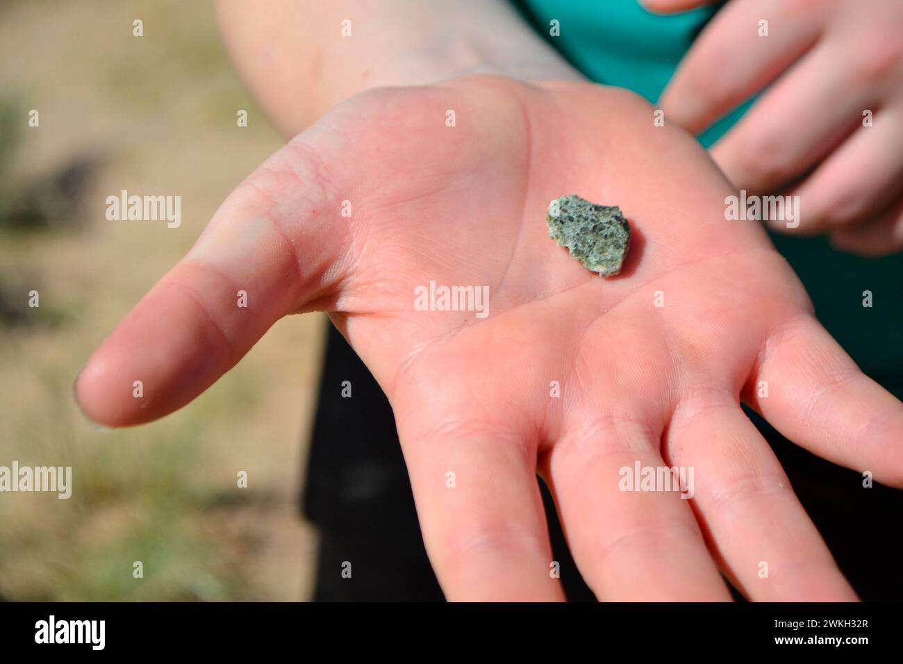 Trinitite Stock Photo