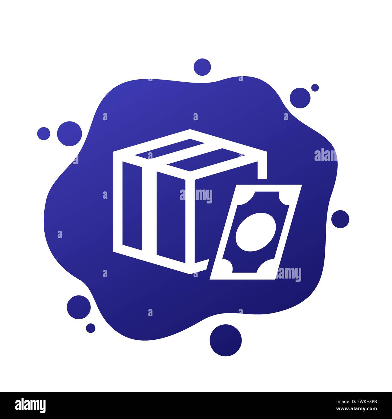 Cash on delivery icon for apps and web Stock Vector Image & Art - Alamy