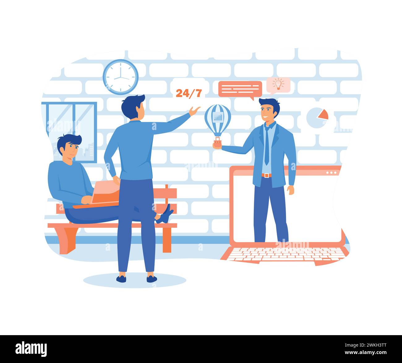 Virtual support vector vectors hi-res stock photography and images - Alamy
