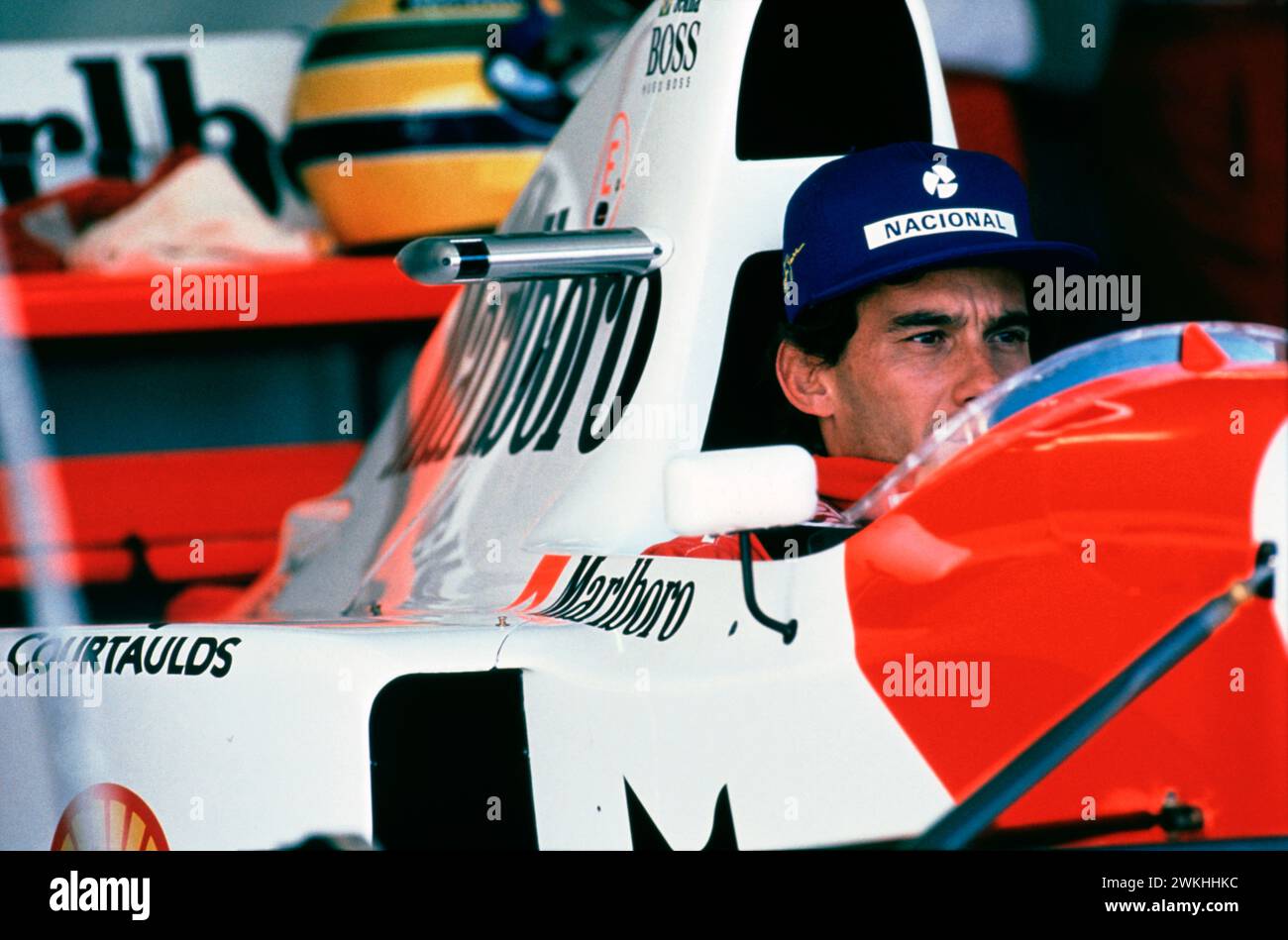 Ayrton Senna. 1993 Stock Photo - Alamy