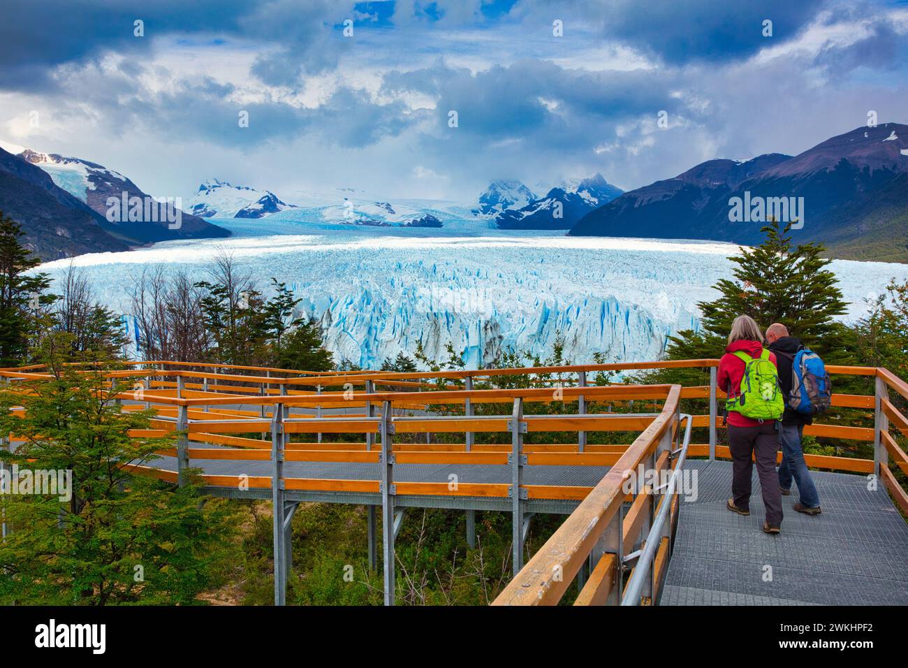 Perito Moreno glacier. Los Glaciares National Park. Argentino Lake ...