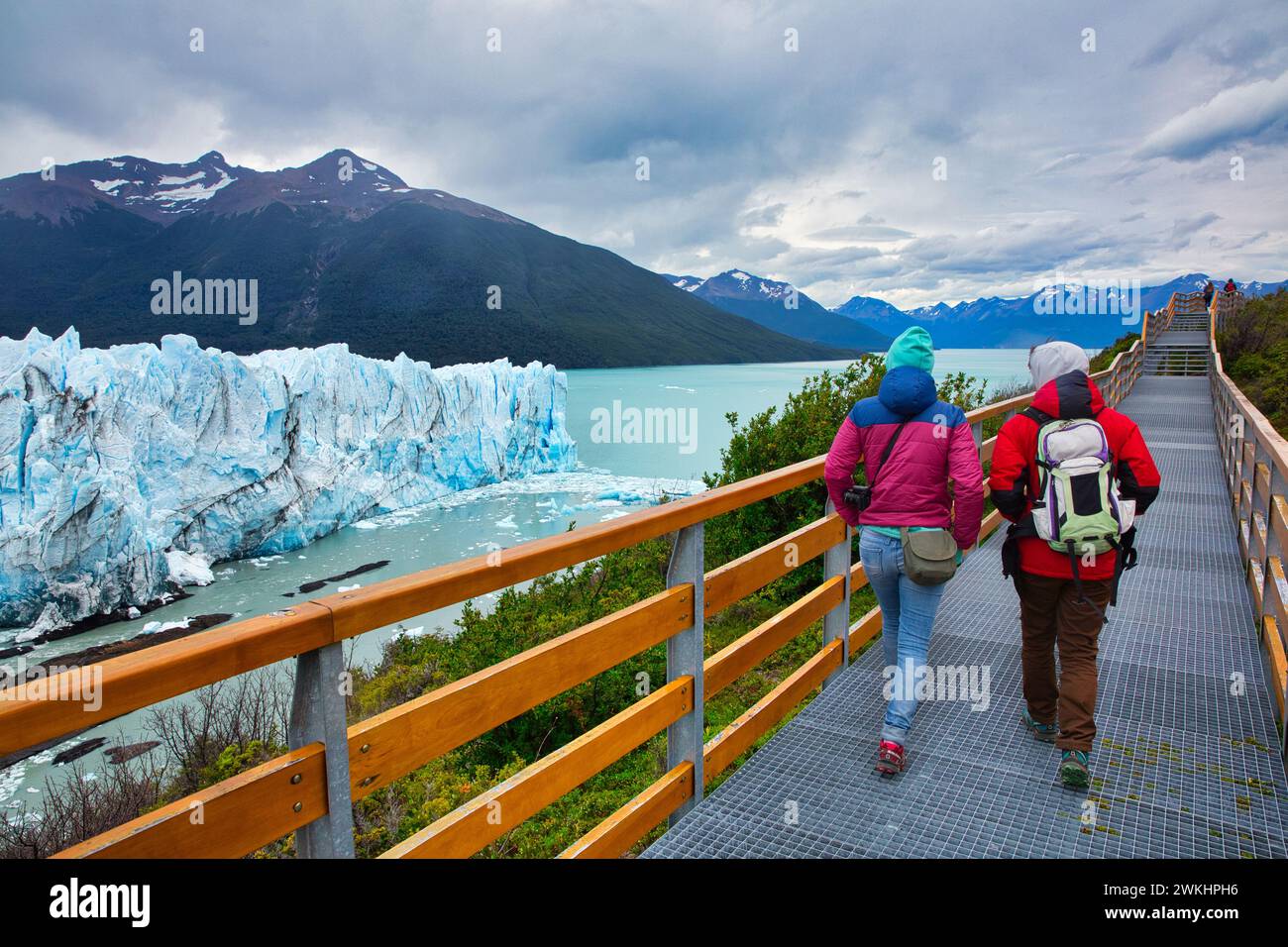 Perito Moreno glacier. Los Glaciares National Park. Argentino Lake ...