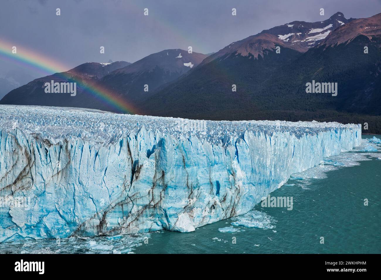 Perito Moreno glacier. Los Glaciares National Park. Argentino Lake ...