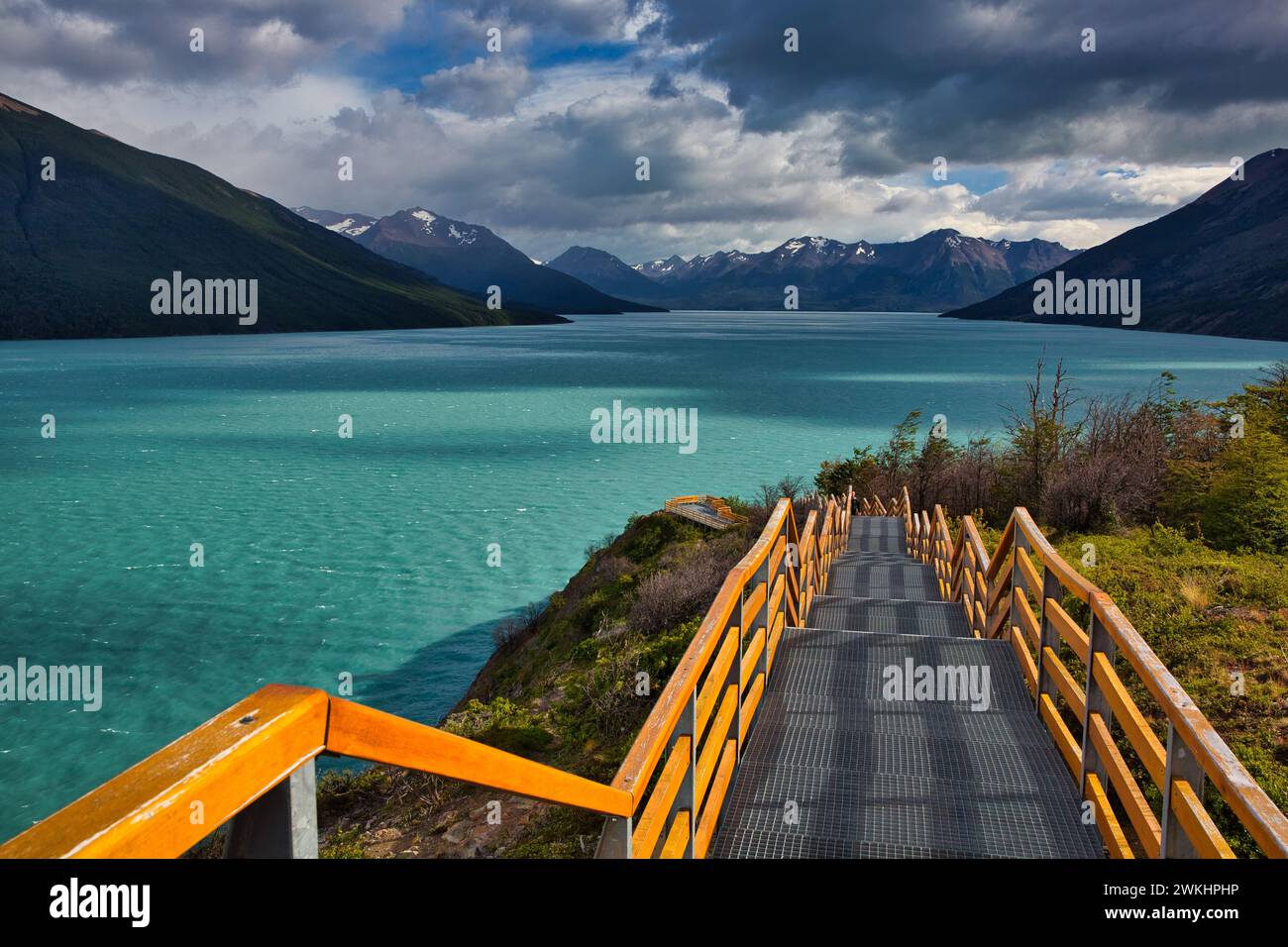 Los Glaciares National Park. Argentino Lake. Near El Calafate. Santa ...
