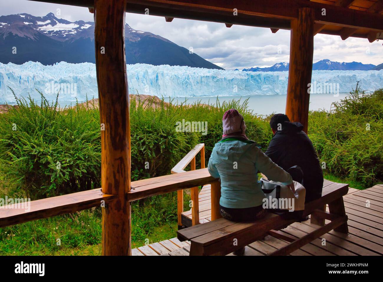 Perito Moreno glacier. Los Glaciares National Park. Argentino Lake ...