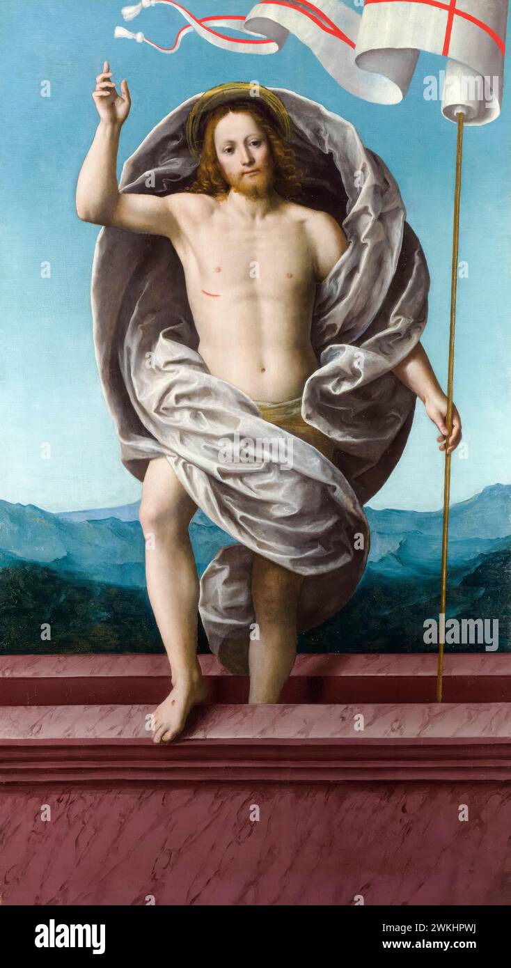 Jesus rising from tomb hi-res stock photography and images - Alamy