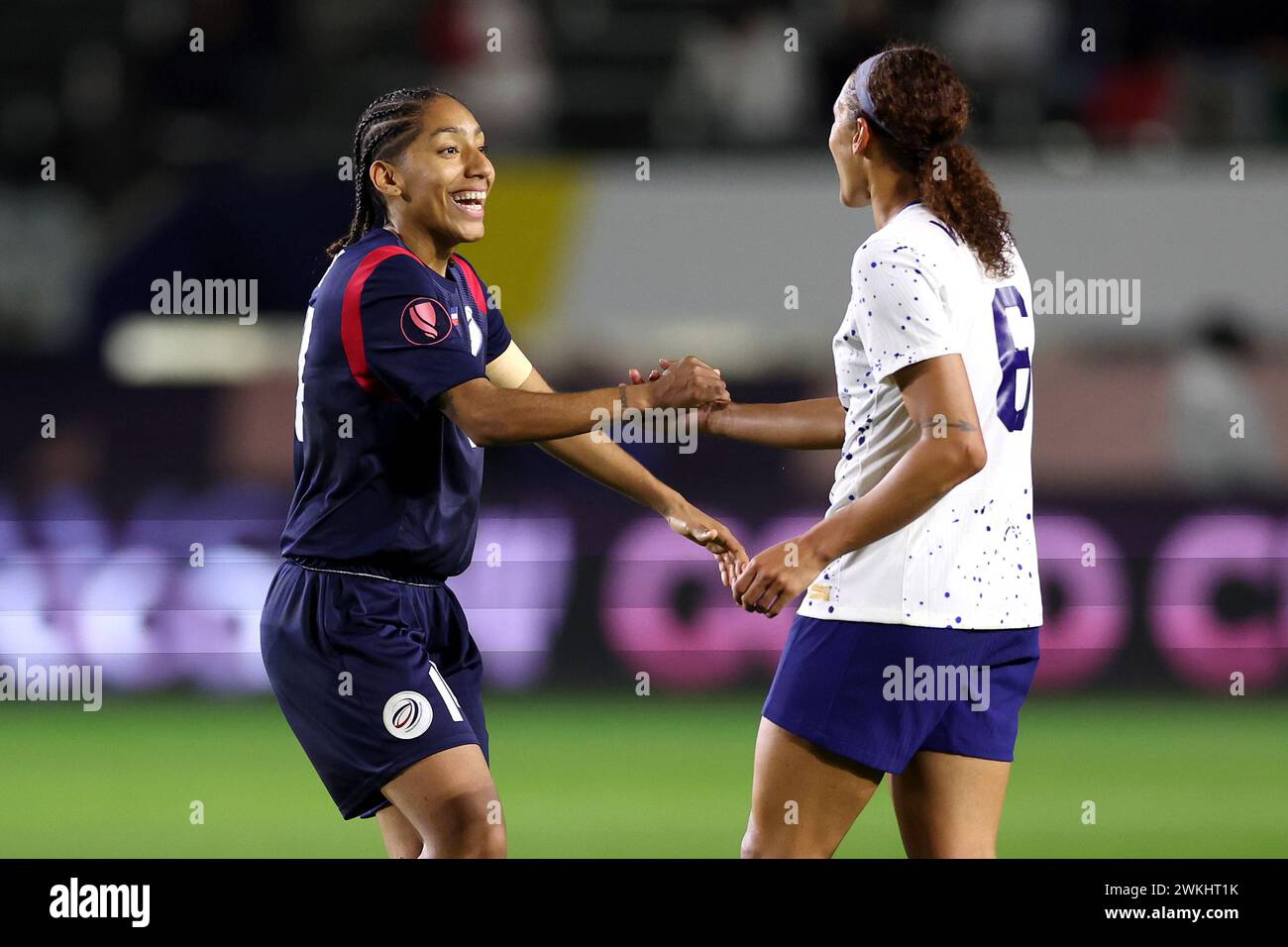 Carson, United States, February 20th 2025 Lucia Marte of Dominican