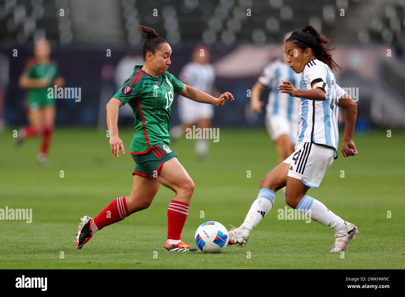 Carson, United States, February 20th 2024 Charlyn Corral of Mexico