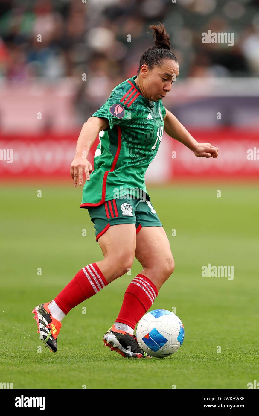 Carson, United States, February 20th 2024 Charlyn Corral of Mexico