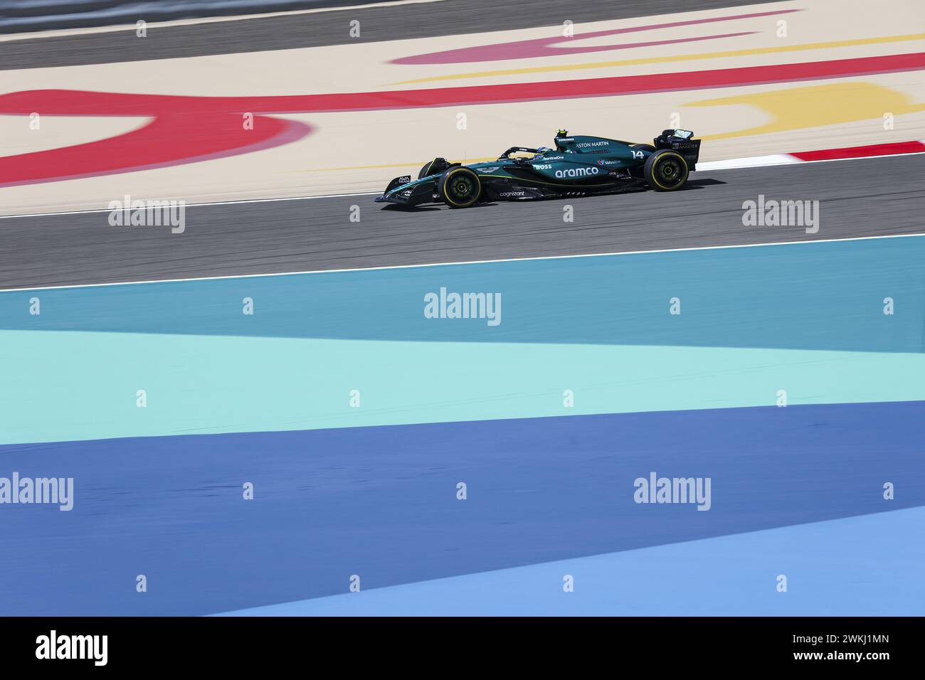 during the Formula 1 Aramco preseason testing 2024 of the 2024 FIA