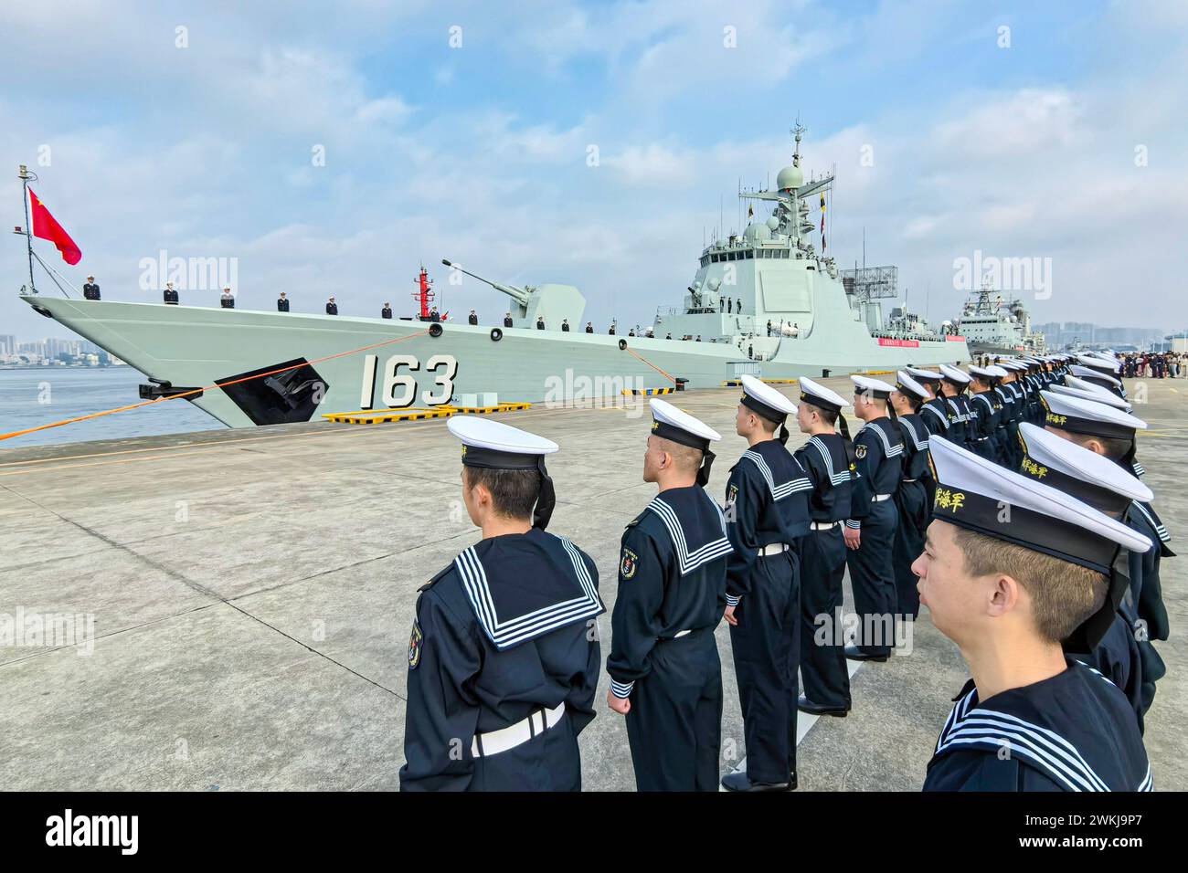 Chinese peoples liberation army navy hi-res stock photography and ...