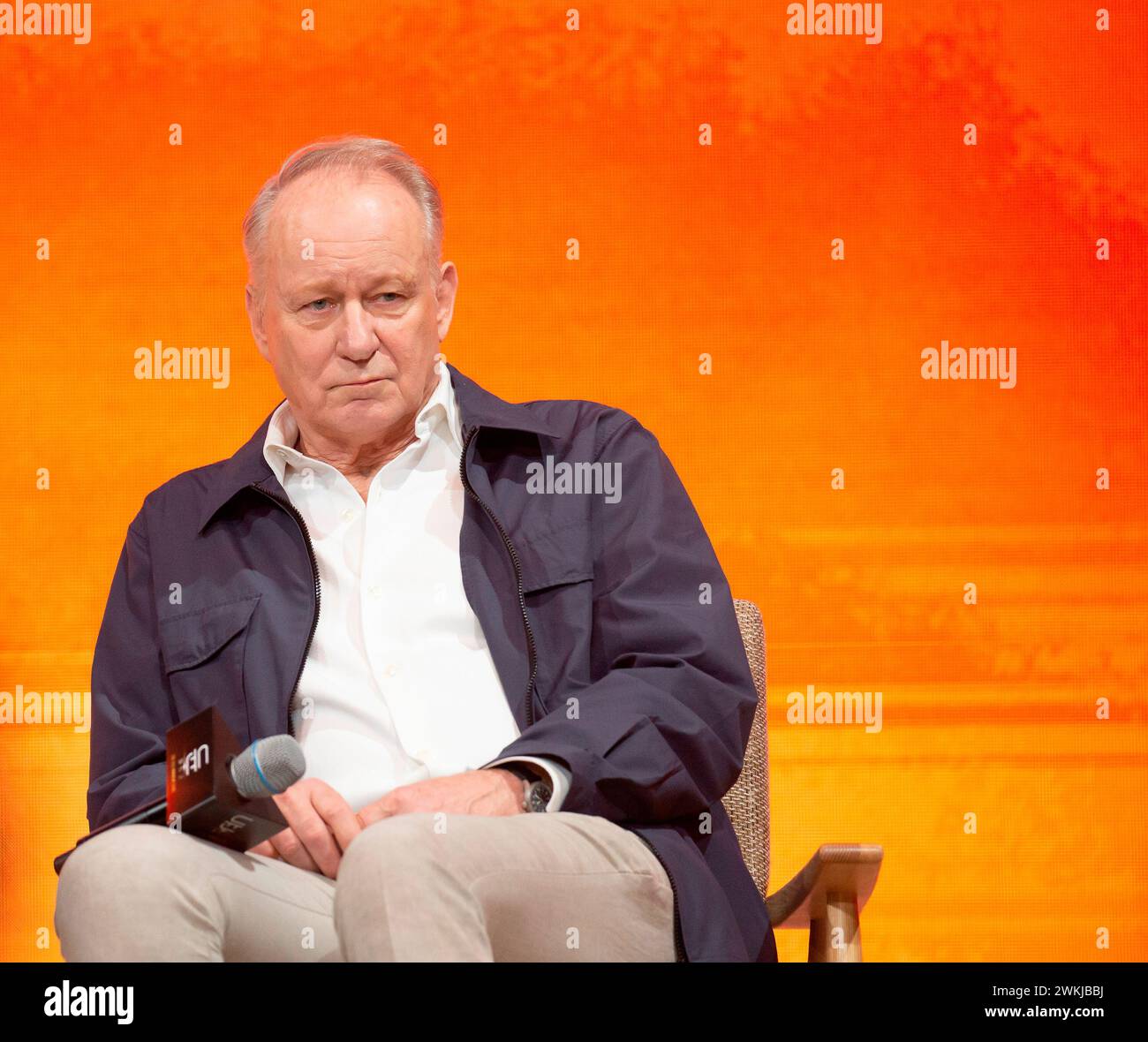 Stellan Skarsgard, Feb 21, 2024 : Swedish actor Stellan Skarsgard