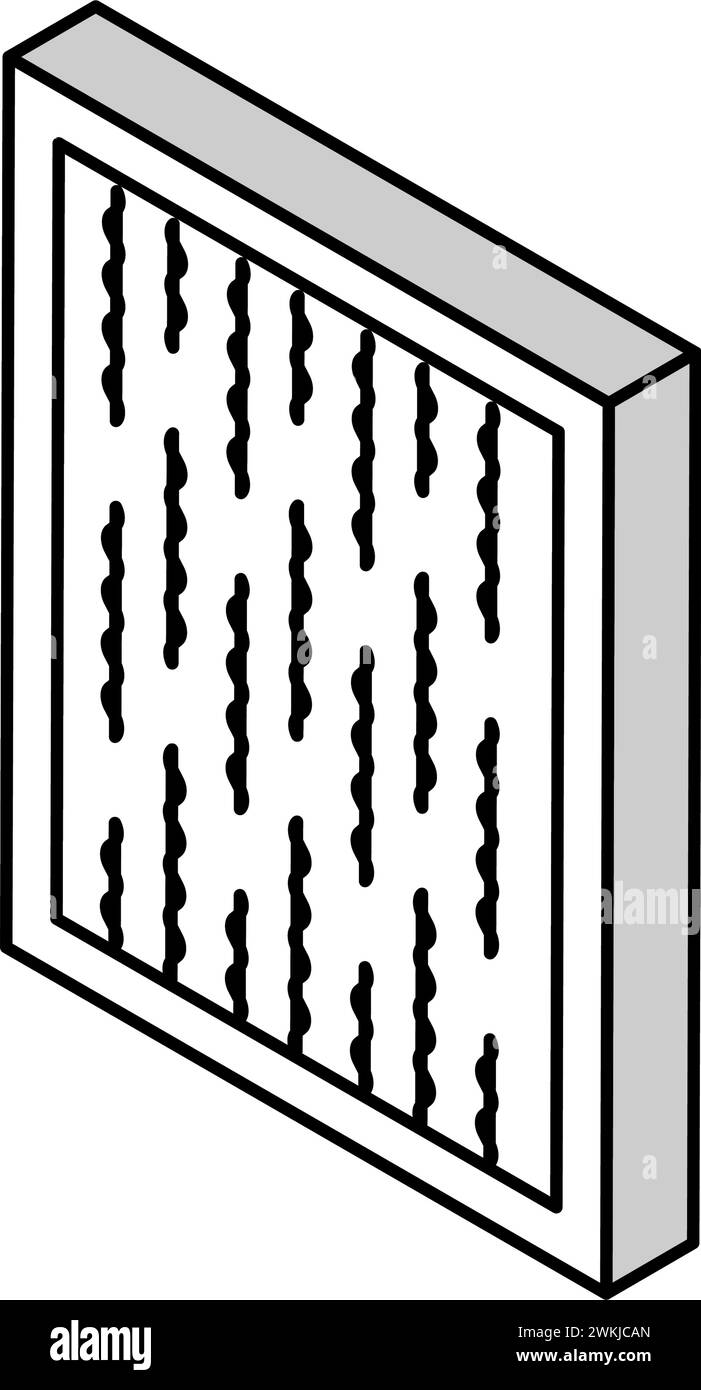 rug bedroom interior isometric icon vector illustration Stock Vector ...
