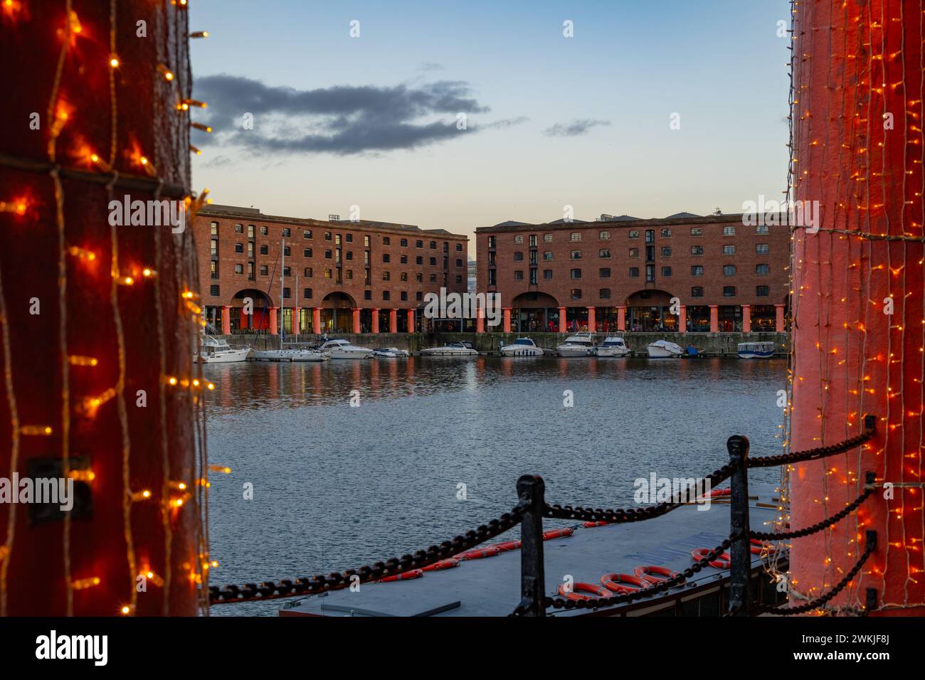 The Royal Albert Dock, Liverpool L3 4AQ Stock Photo