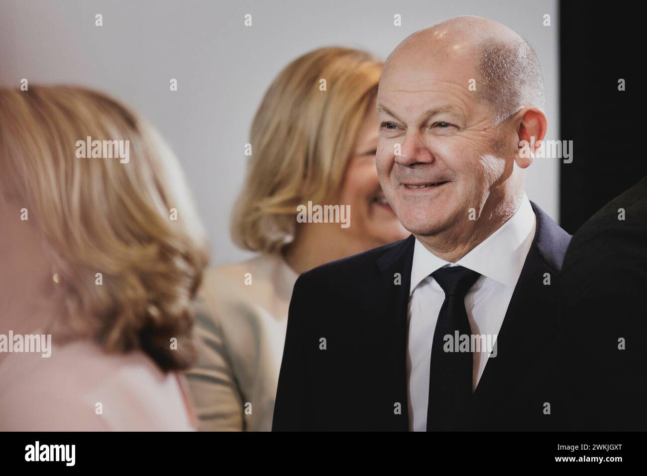 Berlin, Deutschland. 21st Feb, 2024. Olaf Scholz (SPD), Federal Chancellor, taken at the weekly cabinet meeting in Berlin, February 21, 2024. Credit: dpa/Alamy Live News Stock Photo