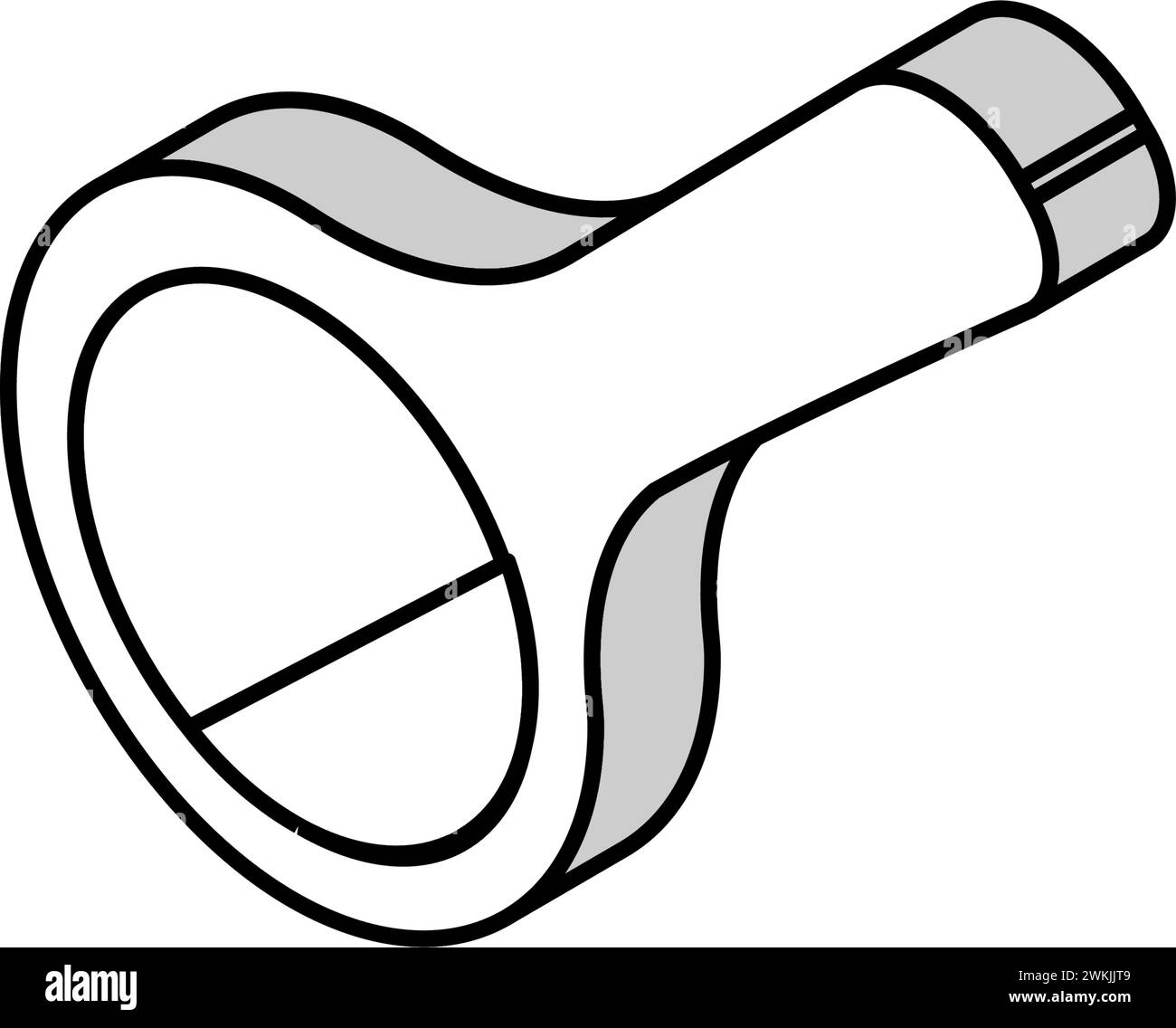 spoon rest home interior isometric icon vector illustration Stock ...