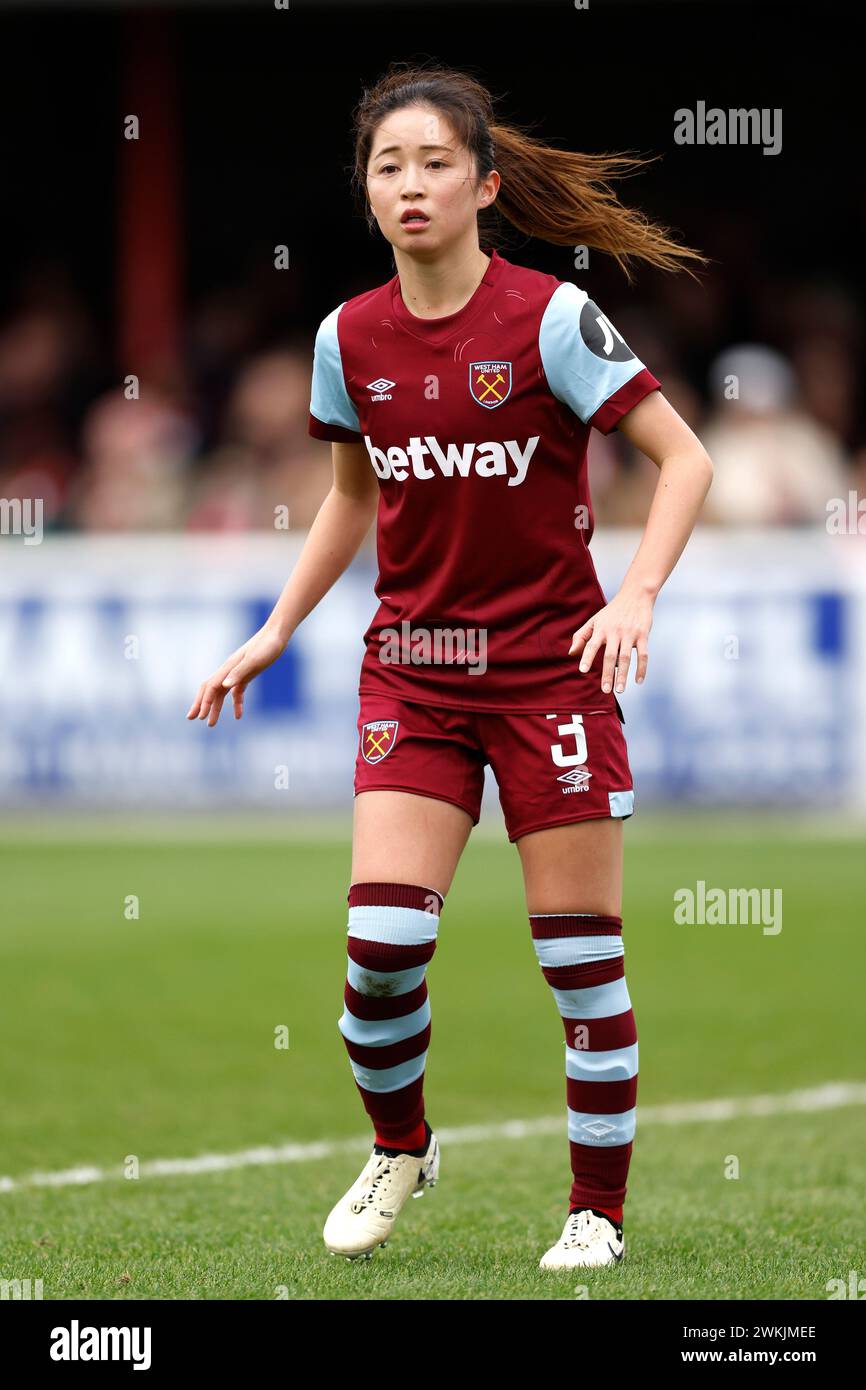 West Ham United s Risa Shimizu During The Barclays Women s Super League west-ham-united-s-risa-shimizu-during-the-barclays-women-s-super-league