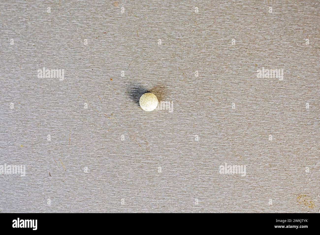 tablet on gray background top view.Covid 19 and flu and diabetes disease and health Stock Photo