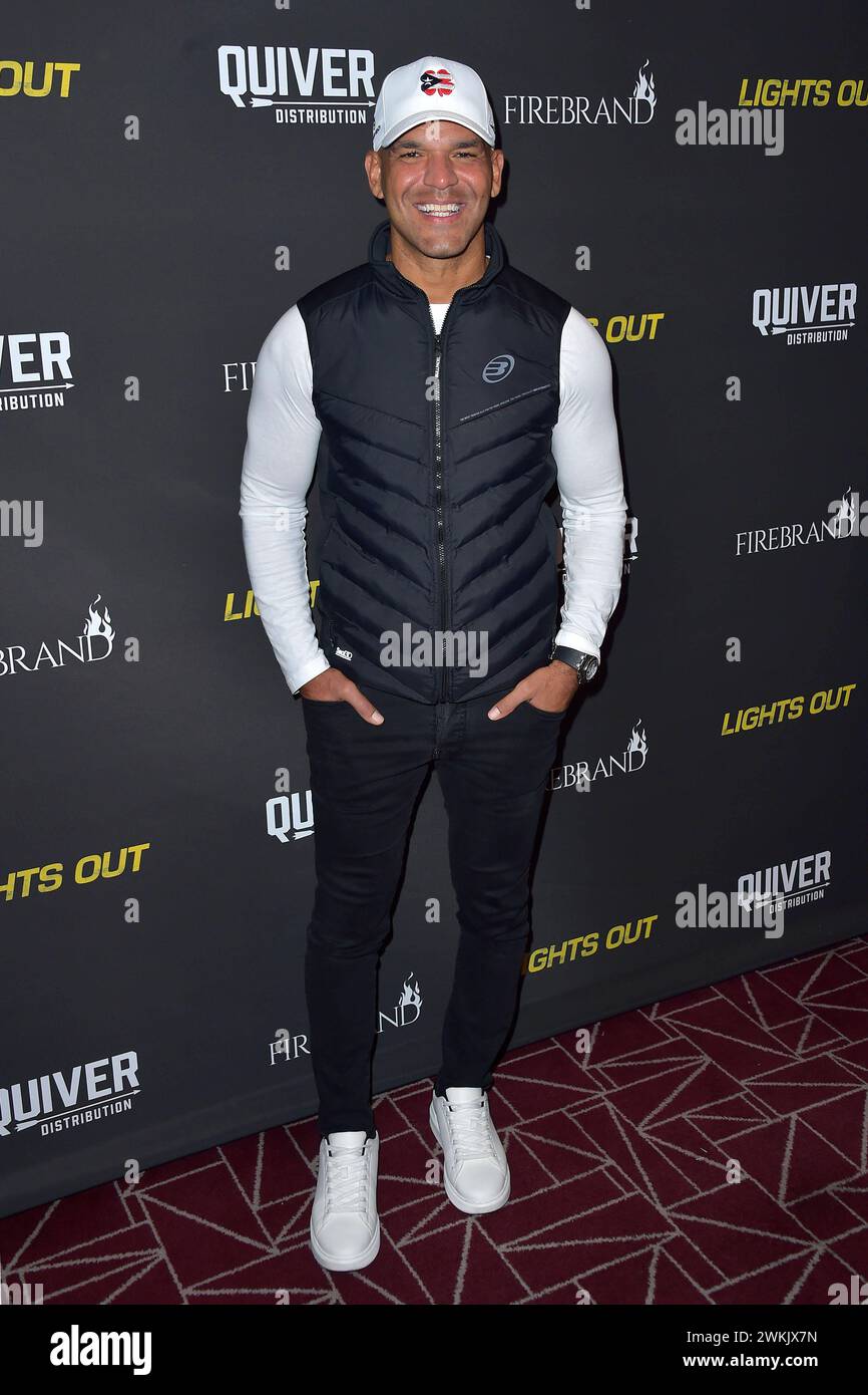 Amaury Nolasco beim Special Screening des Kinofilms Lights Out im The London. West Hollywood, 20.02.2024 *** Amaury Nolasco at the special screening of the movie Lights Out at The London West Hollywood, 20 02 2024 Foto:xD.xStarbuckx/xFuturexImagex lights 4244 Stock Photo