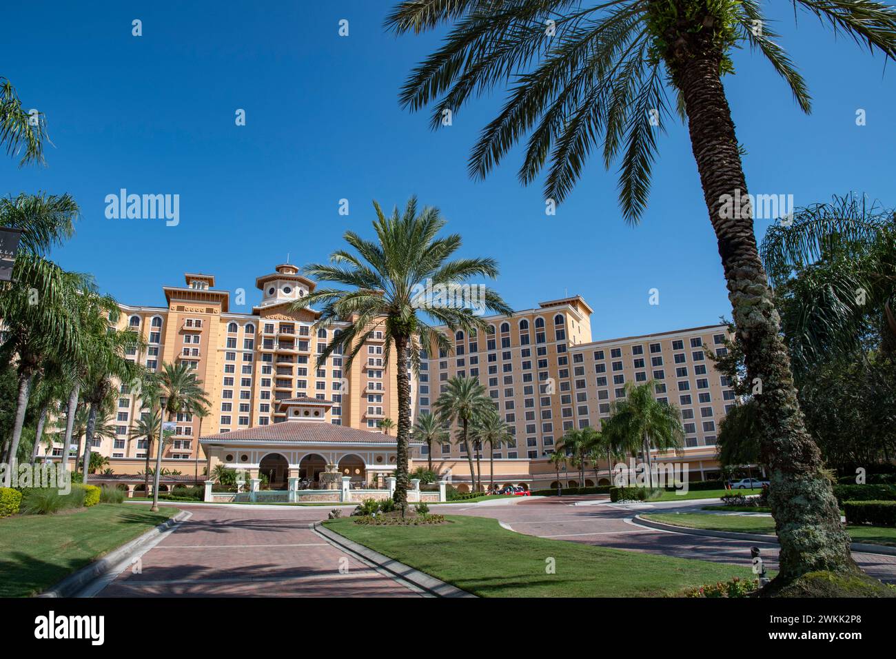 The Rosen Shingle Creek Hotel Universal Blvd, Orlando Florida USA Stock ...