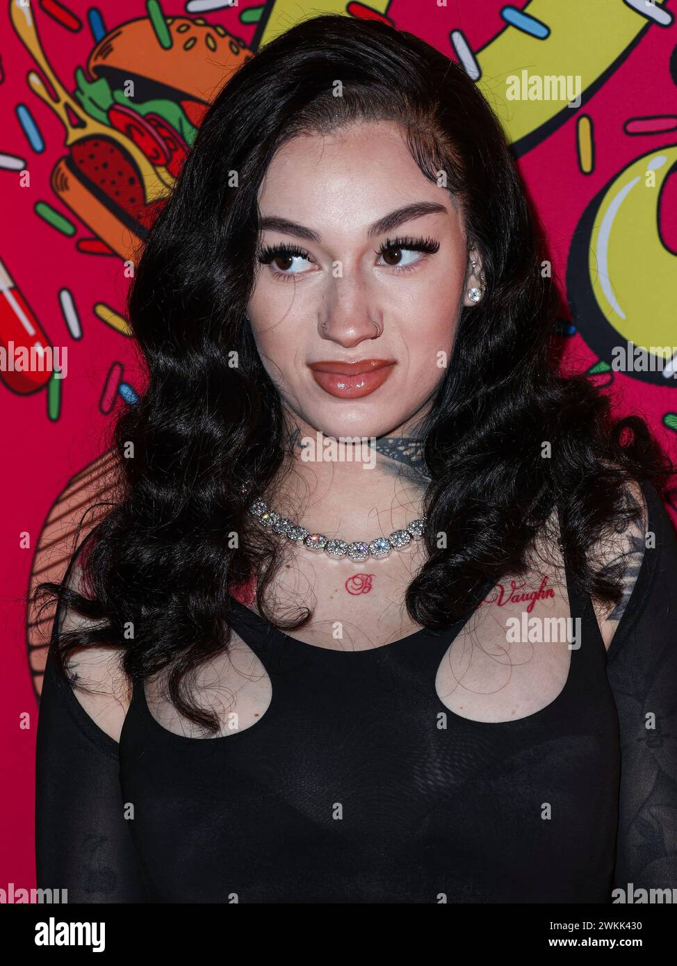 HOLLYWOOD, LOS ANGELES, CALIFORNIA, USA - FEBRUARY 20: Bhad Bhabie (Danielle Peskowitz Bregoli