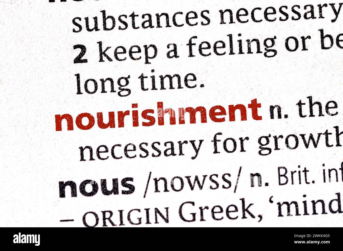 nourishment Stock Photo