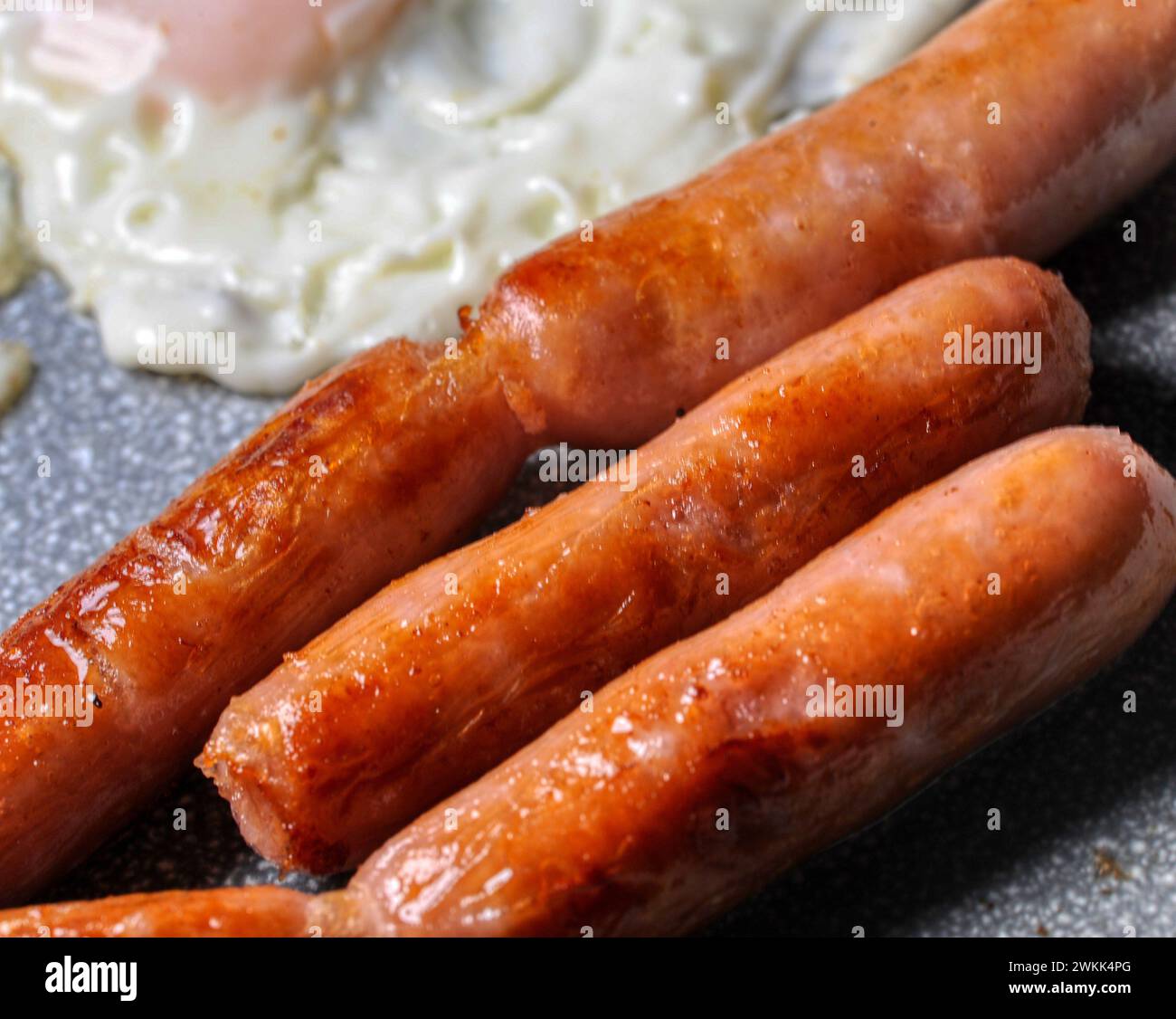 sausage and egg Stock Photo - Alamy