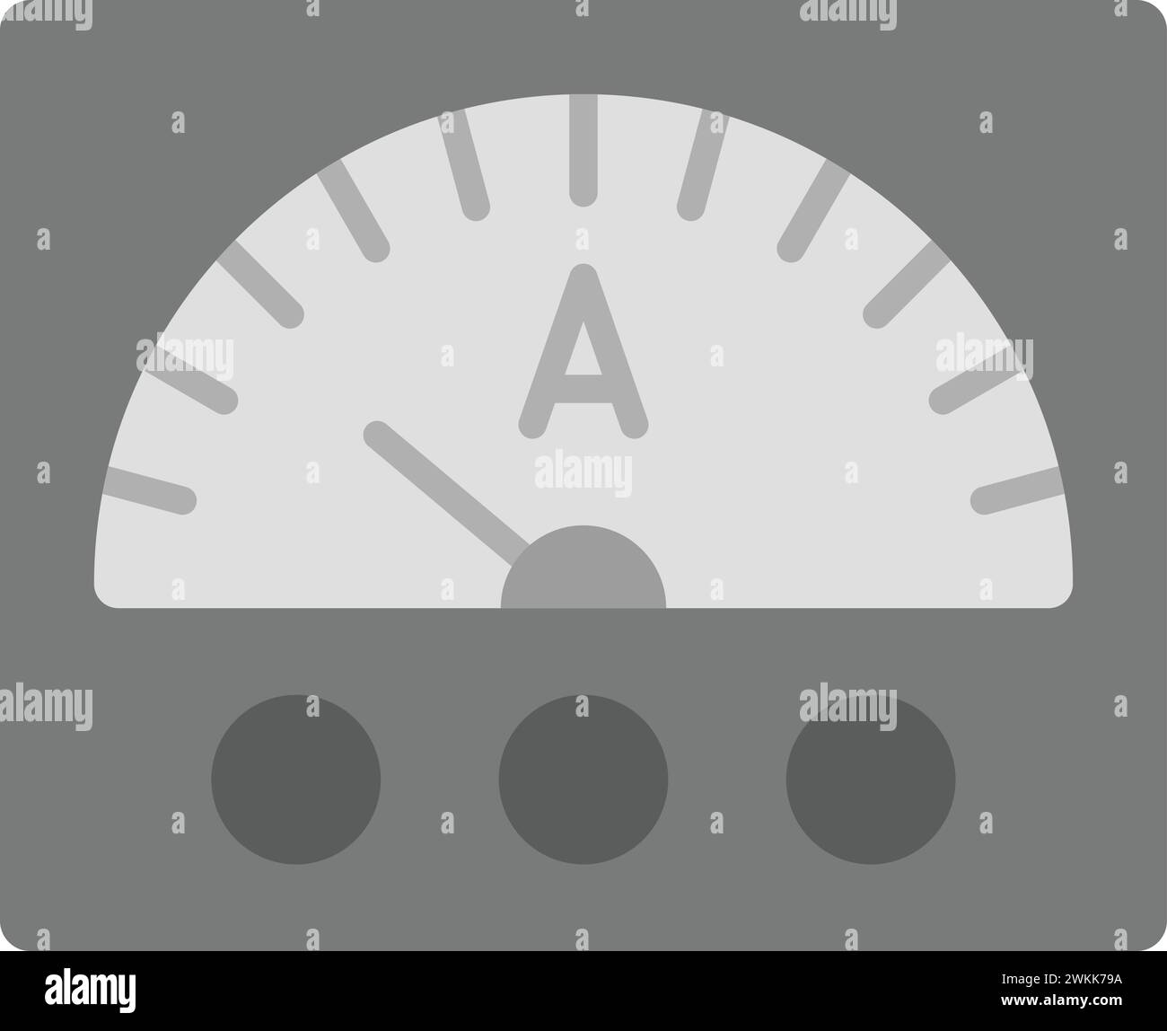 Ammeter icon vector image Stock Vector Image & Art Alamy