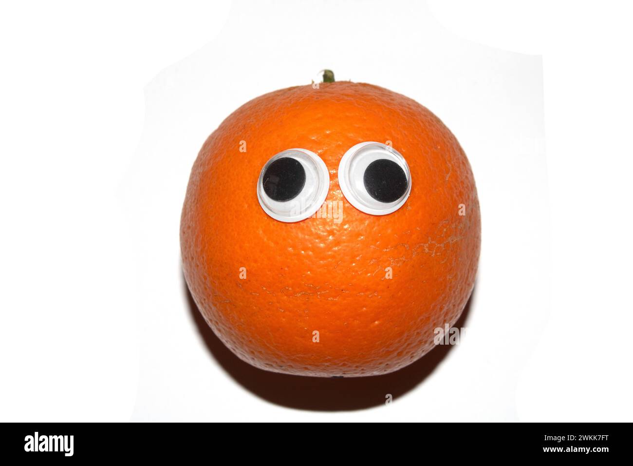 A Silly Food with Goggly Wobbly Eyes on them Stock Photo
