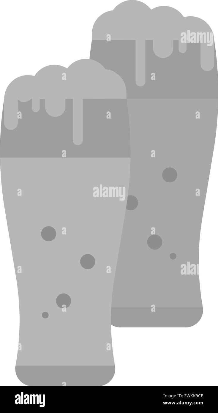 Beers icon vector image. Suitable for mobile application web application and print media. Stock Vector