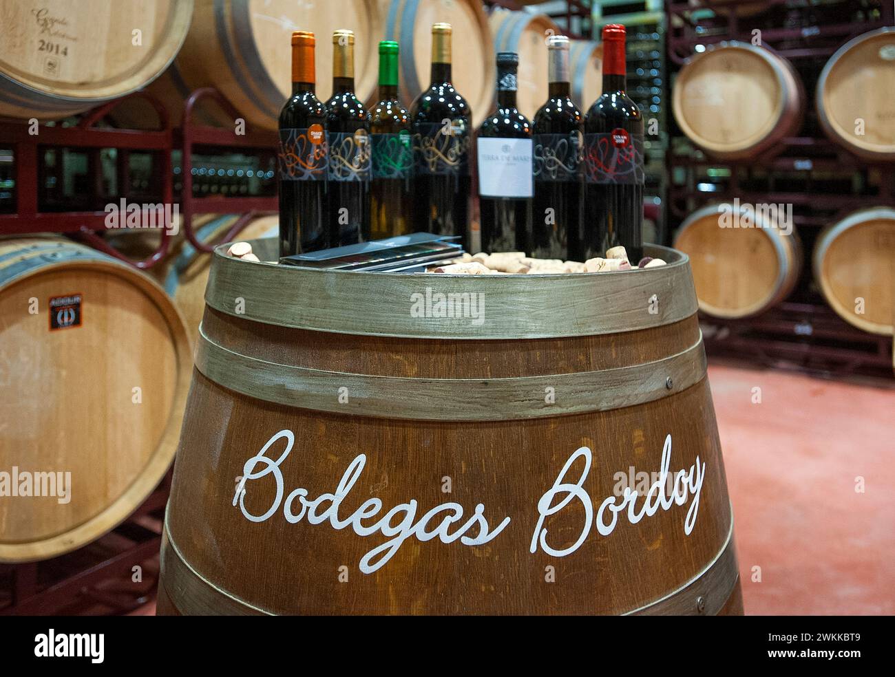 Bodegas Bordoy, Llucmajor, Mallorca, Baleares, Spain Stock Photo