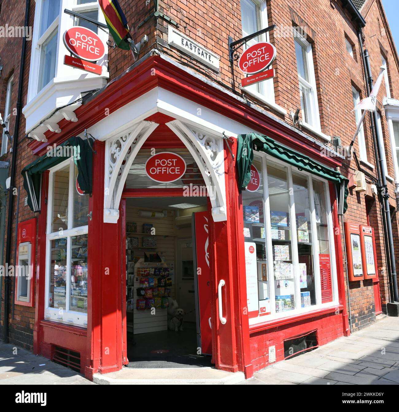 Post Office in the historic city centre of Lincoln, England Stock Photo