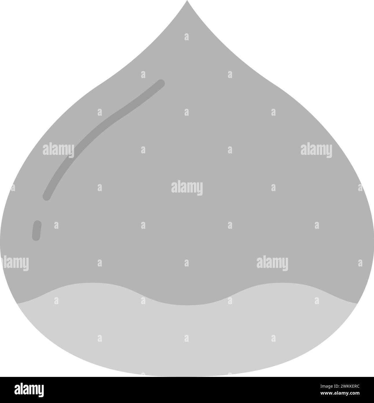 Chestnut icon vector image. Suitable for mobile application web application and print media. Stock Vector