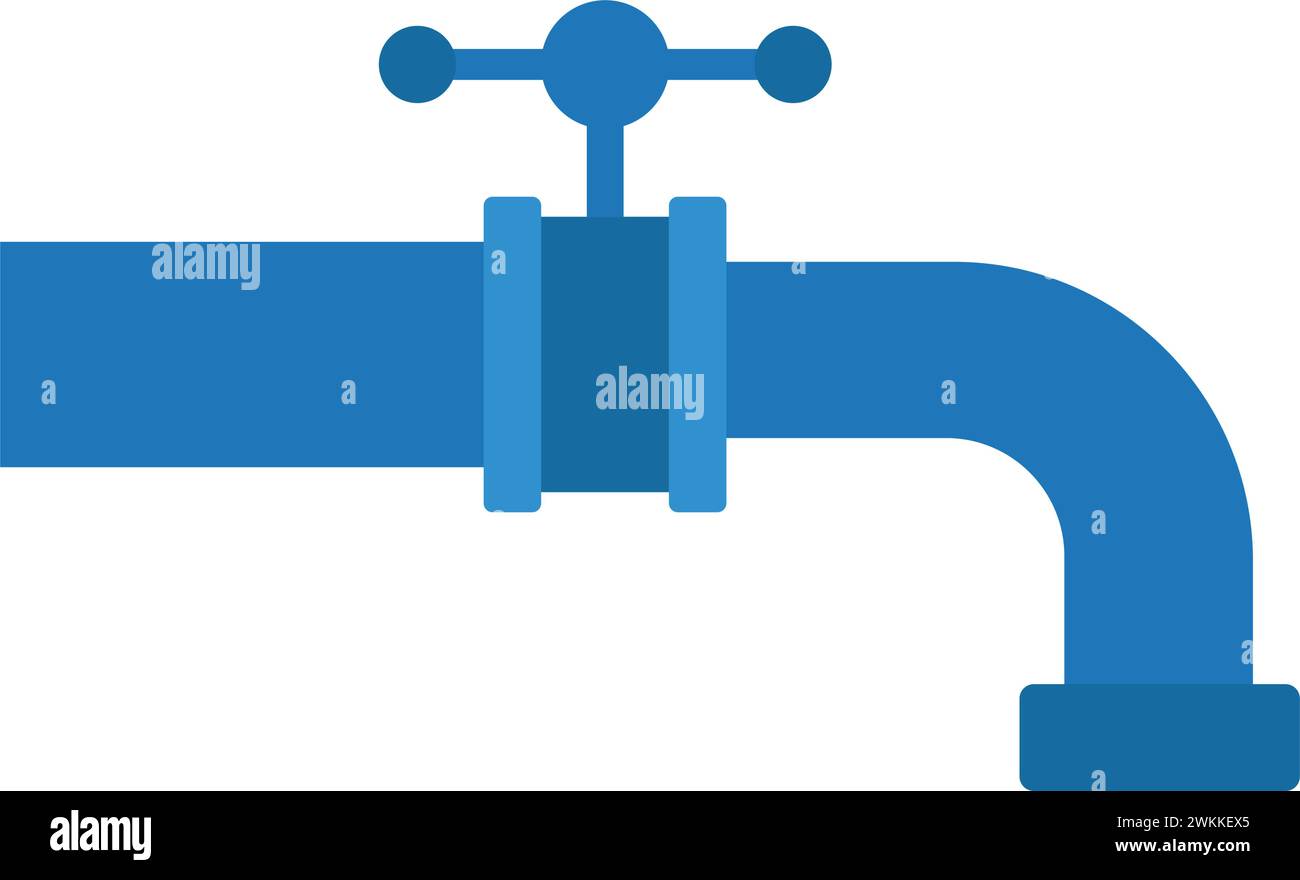 Isolated colored water faucet icon Vector Stock Vector Image & Art - Alamy