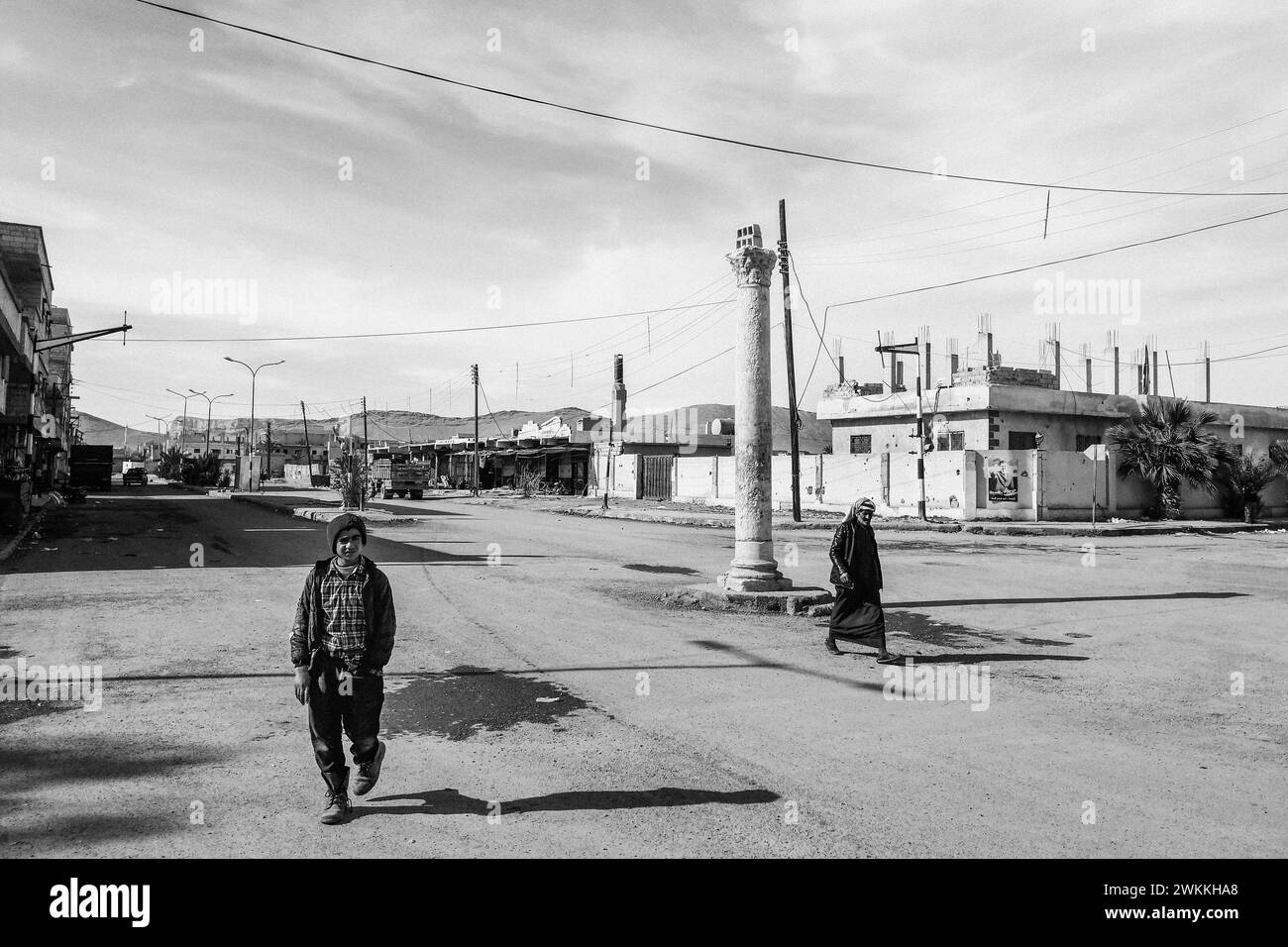 Tadmor syria Black and White Stock Photos & Images - Alamy
