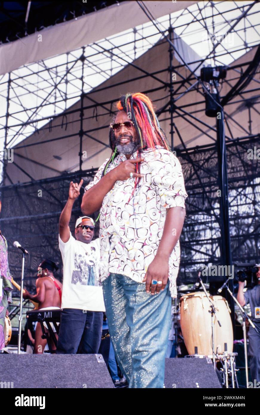 George Clinton of Parliament-Funkadelic at the Jimi Hendrix Electric Guitar Festival in Seattle, Washington September 1995 Credit: Ross Pelton/MediaPunch Stock Photo