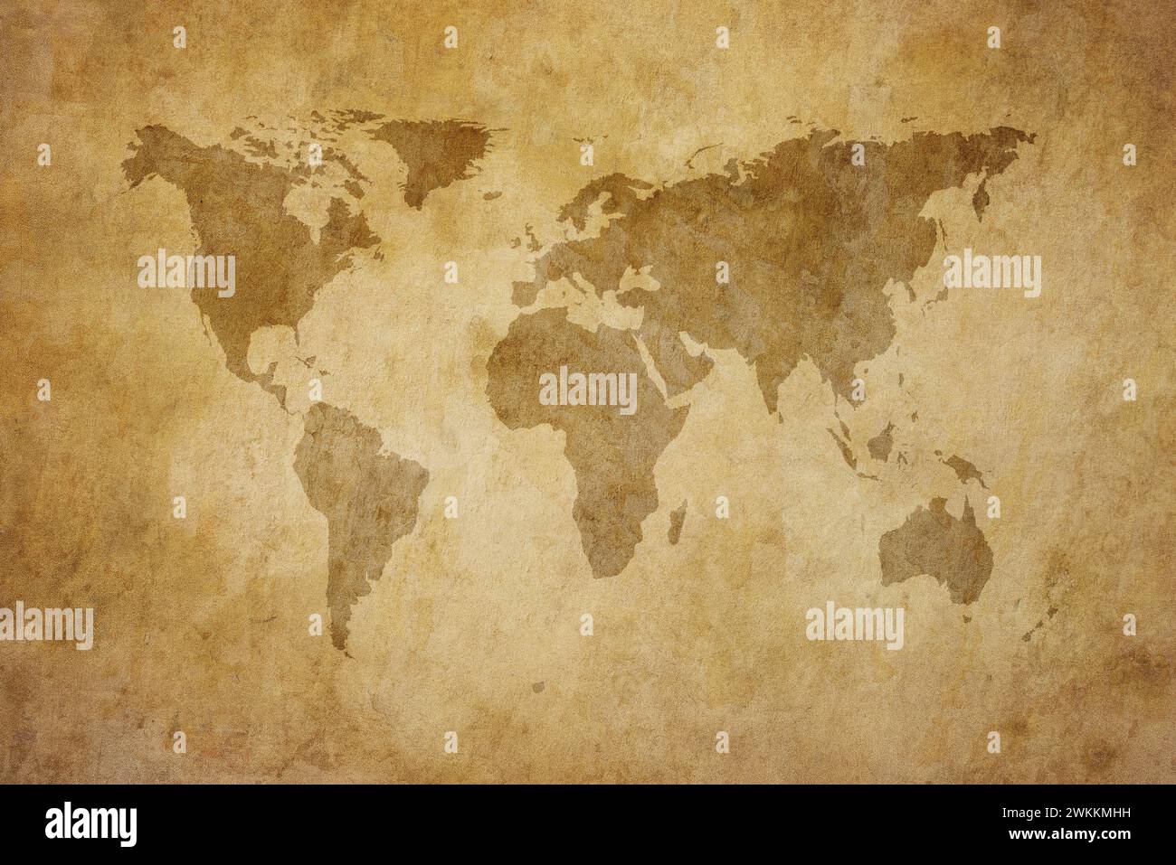 Old map of the world hi-res stock photography and images - Alamy