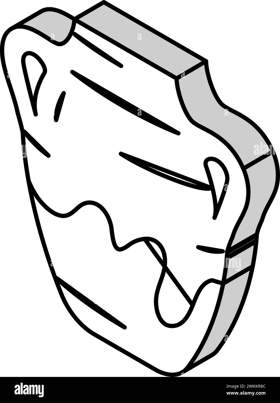 pottery human evolution isometric icon vector illustration Stock Vector