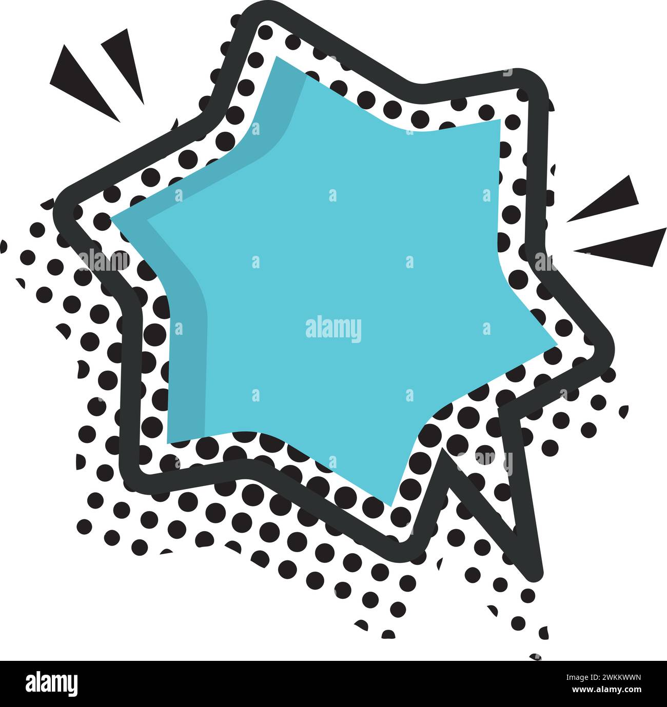 Isolated empty colored comic speech bubble Vector Stock Vector Image ...