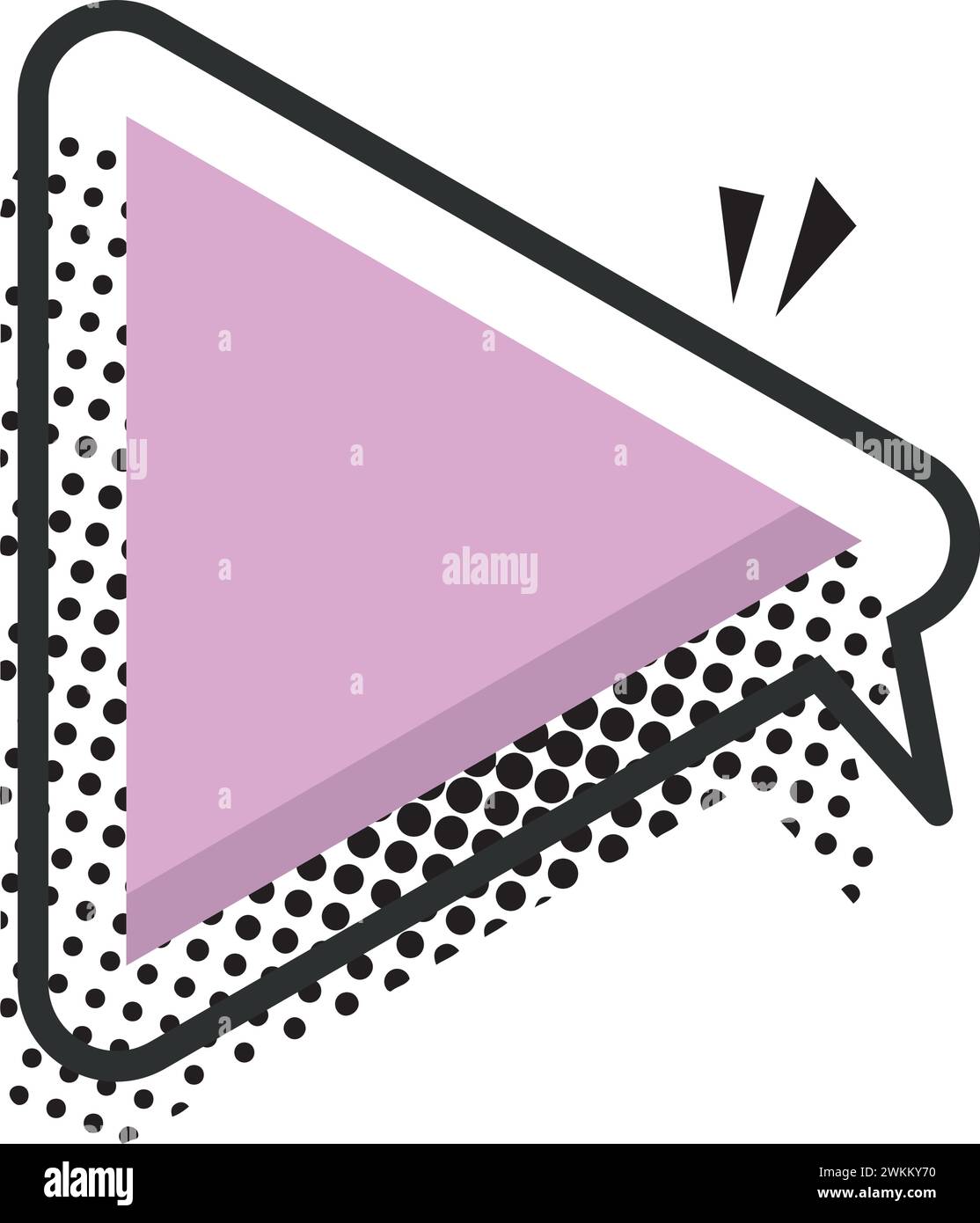 Isolated empty colored comic speech bubble Vector Stock Vector Image ...
