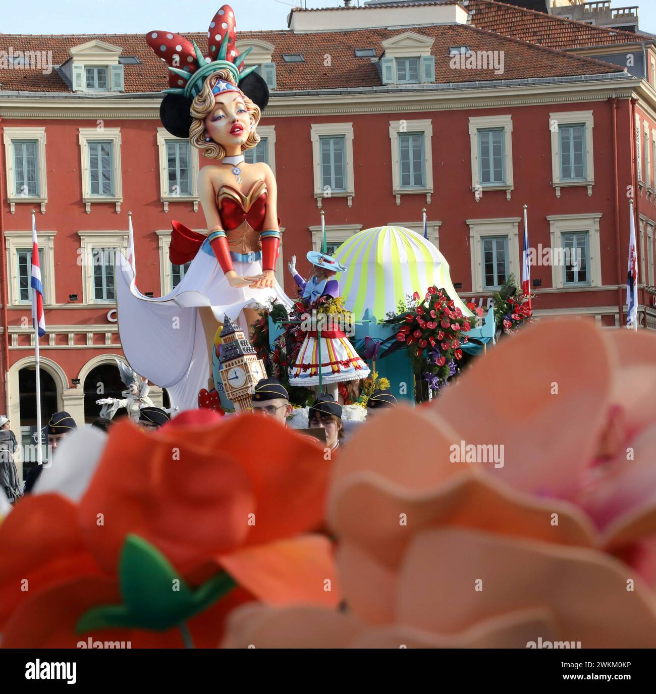 Bataille de fleurs nice carnival france hires stock photography and